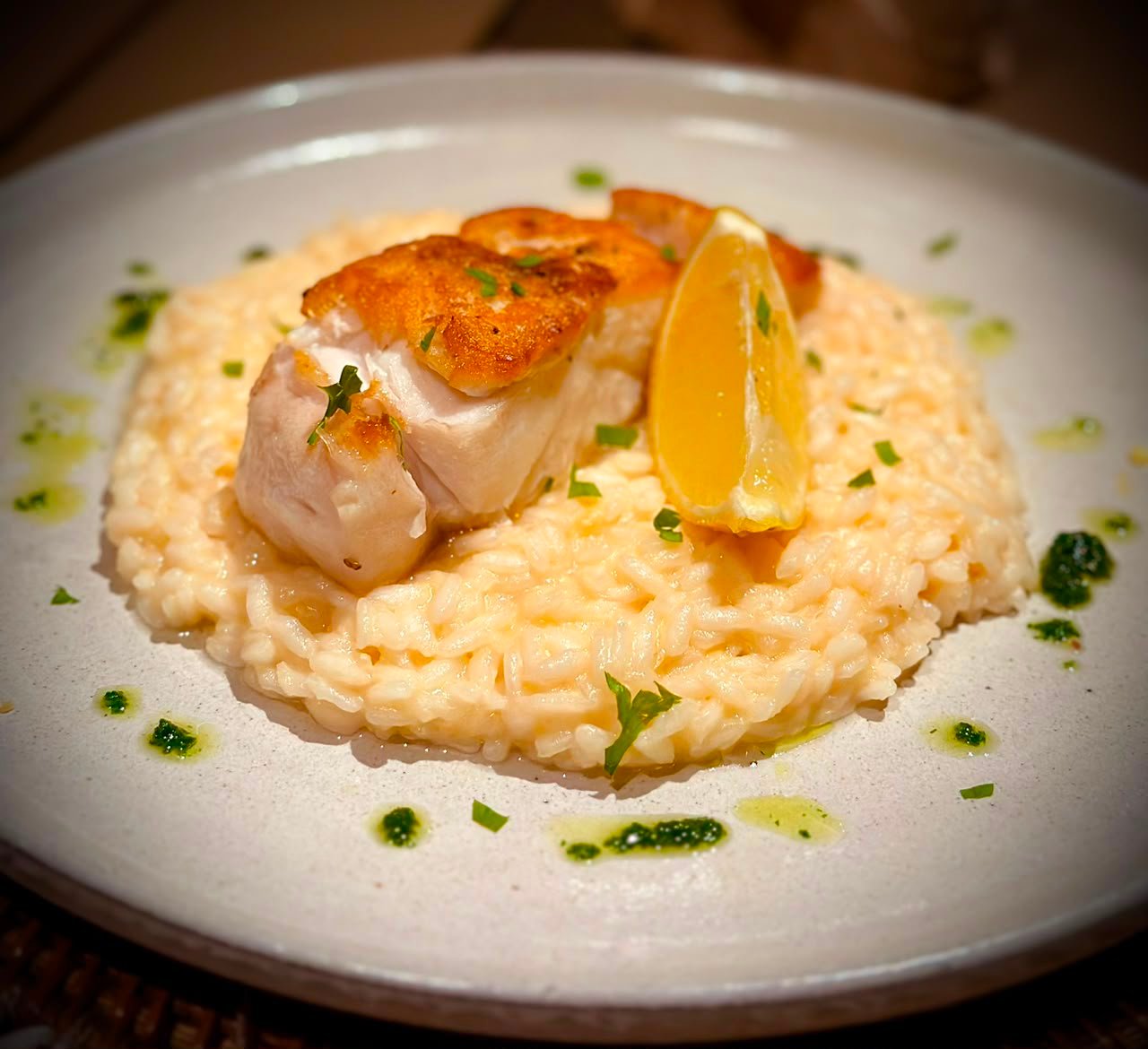 Risoto de peixe